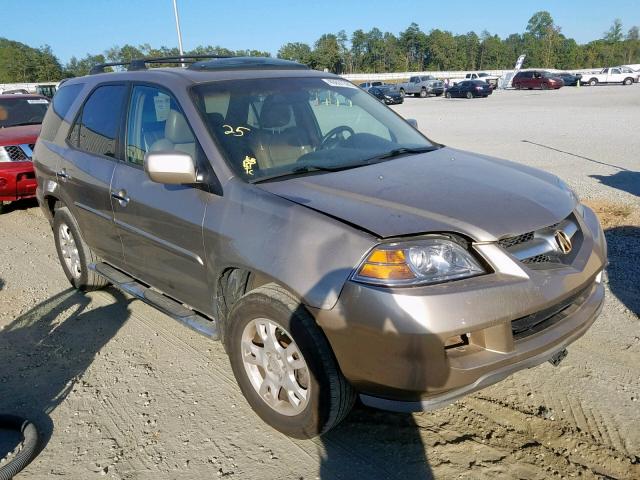 2HNYD18876H529371 - 2006 ACURA MDX TOURIN GOLD photo 1