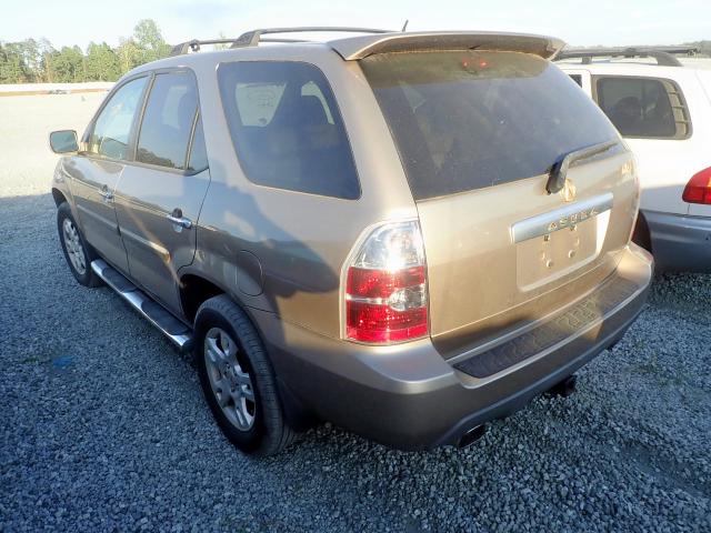 2HNYD18876H529371 - 2006 ACURA MDX TOURIN GOLD photo 3