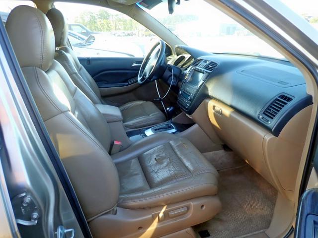 2HNYD18876H529371 - 2006 ACURA MDX TOURIN GOLD photo 5