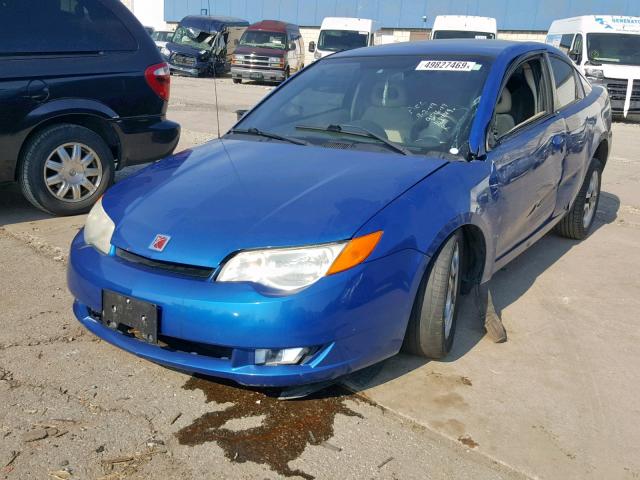 1G8AW12F64Z108449 - 2004 SATURN ION LEVEL BLUE photo 2