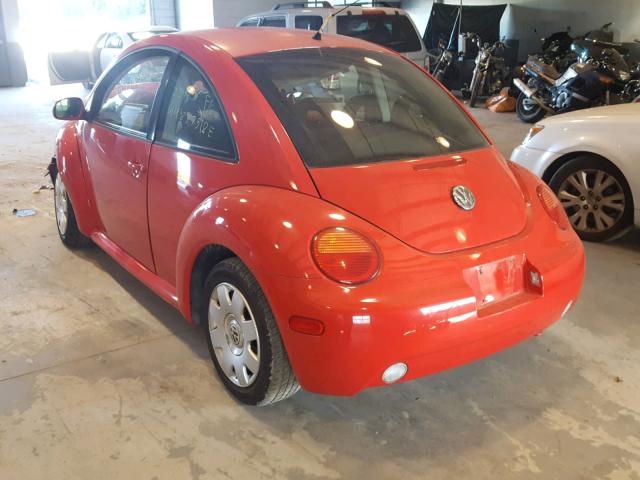 3VWBK21C72M403672 - 2002 VOLKSWAGEN NEW BEETLE RED photo 3