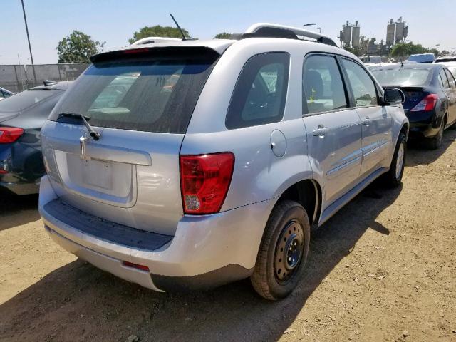 2CKDL33F496244029 - 2009 PONTIAC TORRENT SILVER photo 4