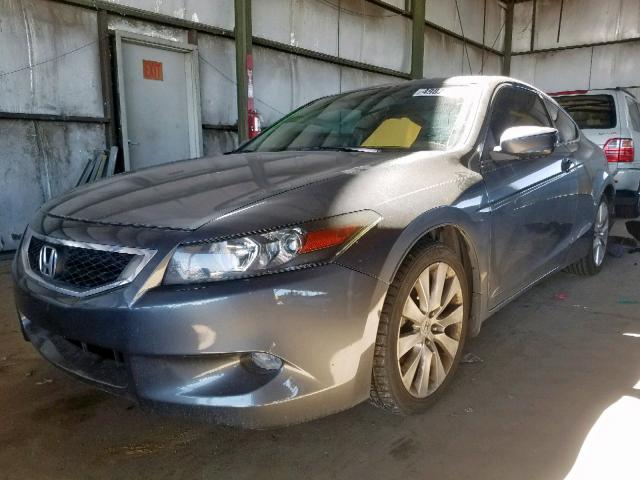 1HGCS2B88AA001397 - 2010 HONDA ACCORD EXL GRAY photo 2