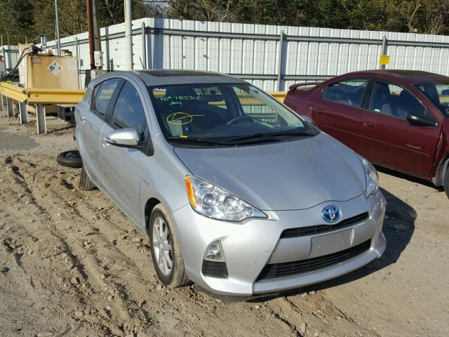 JTDKDTB31D1045308 - 2013 TOYOTA PRIUS C SILVER photo 1