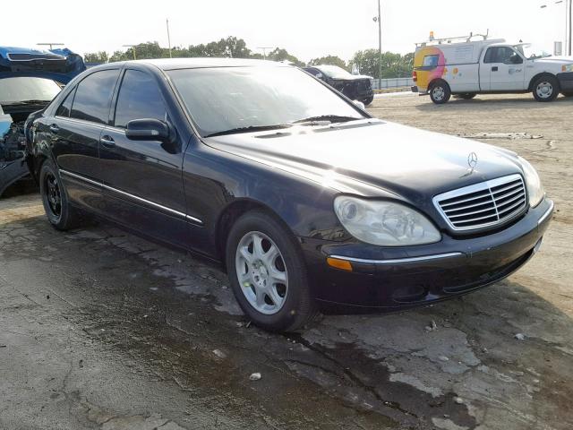 WDBNG75JXYA068712 - 2000 MERCEDES-BENZ S 500 BLACK photo 1