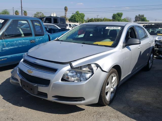 1G1ZB5E12BF158686 - 2011 CHEVROLET MALIBU LS 银色 照片 2