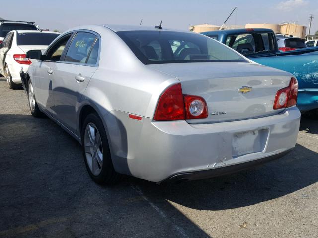 1G1ZB5E12BF158686 - 2011 CHEVROLET MALIBU LS 银色 照片 3