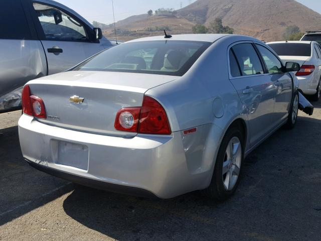 1G1ZB5E12BF158686 - 2011 CHEVROLET MALIBU LS 银色 照片 4