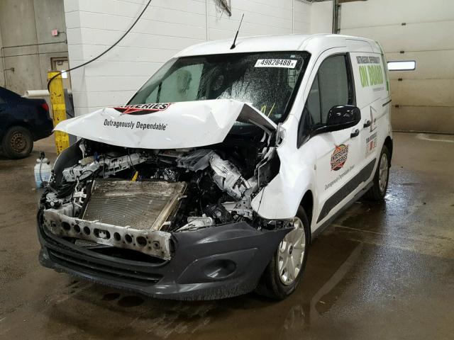 NM0LS6E77E1141033 - 2014 FORD TRANSIT CO WHITE photo 2