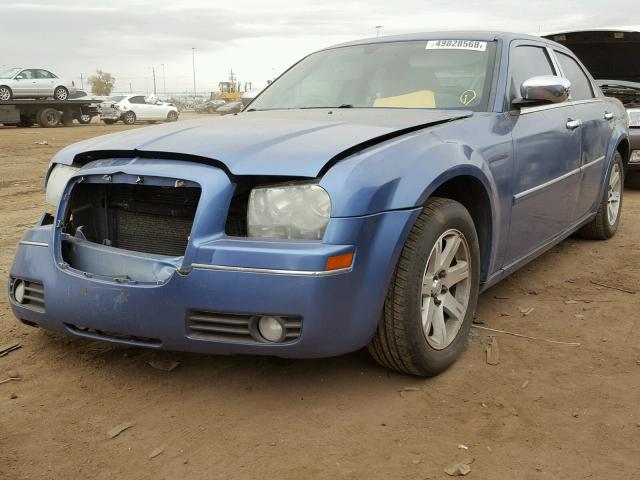 2C3KA53G57H743162 - 2007 CHRYSLER 300 TOURIN BLUE photo 2