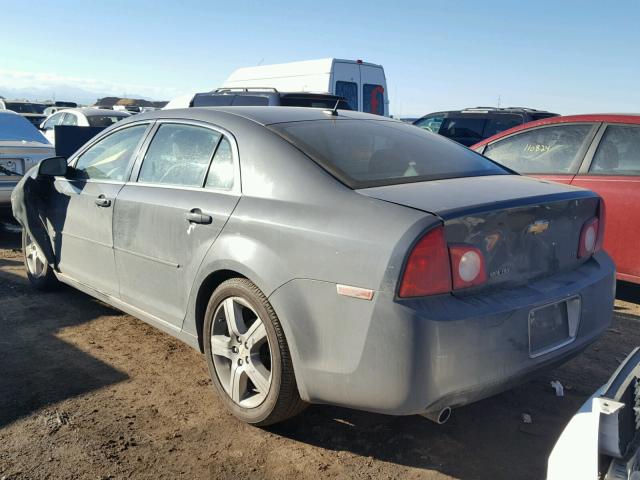 1G1ZH57B99F254720 - 2009 CHEVROLET MALIBU 1LT GRAY photo 3