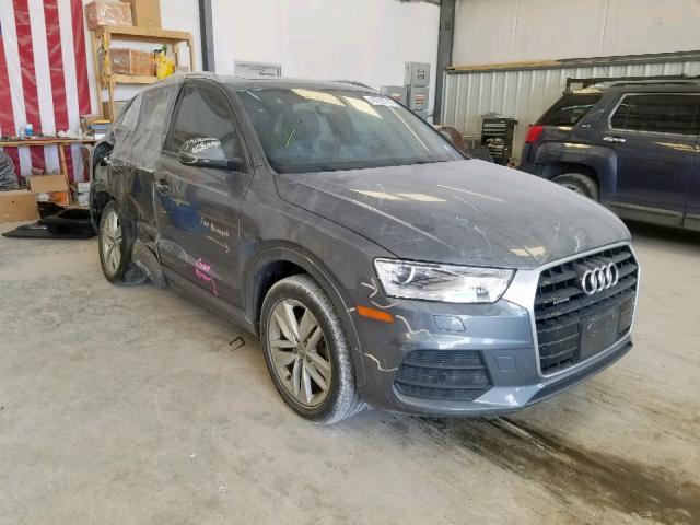 WA1ECCFS2HR004690 - 2017 AUDI Q3 PREMIUM GRAY photo 1