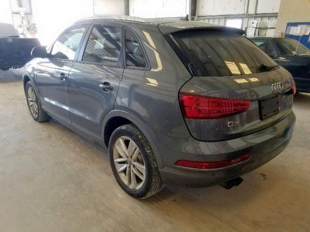 WA1ECCFS2HR004690 - 2017 AUDI Q3 PREMIUM GRAY photo 3