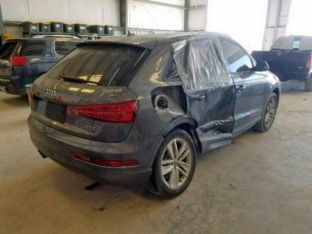 WA1ECCFS2HR004690 - 2017 AUDI Q3 PREMIUM GRAY photo 4