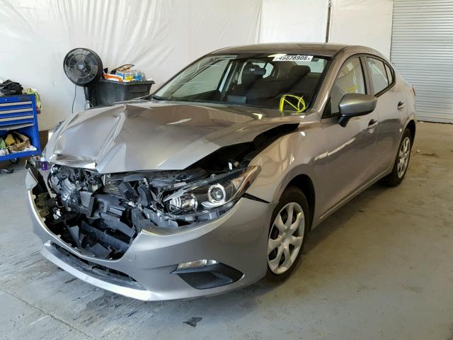 3MZBM1U72FM218583 - 2015 MAZDA 3 SPORT SILVER photo 2