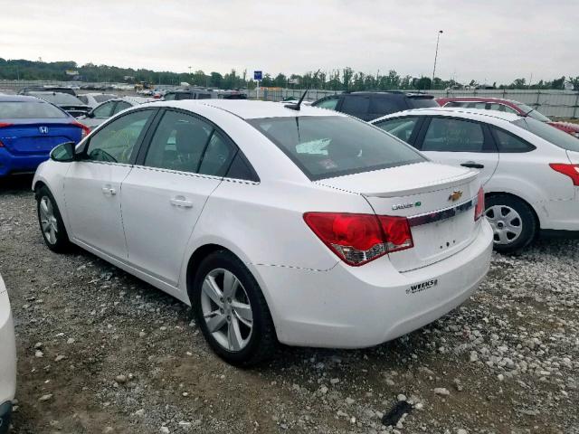 1G1P75SZ1E7441484 - 2014 CHEVROLET CRUZE WHITE photo 3