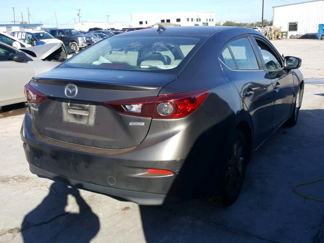 3MZBM1V72FM224138 - 2015 MAZDA 3 TOURING GRAY photo 4