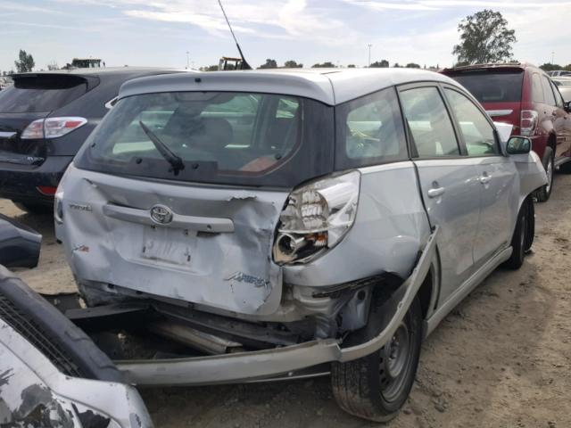 2T1KR32EX6C617946 - 2006 TOYOTA COROLLA MA SILVER photo 4