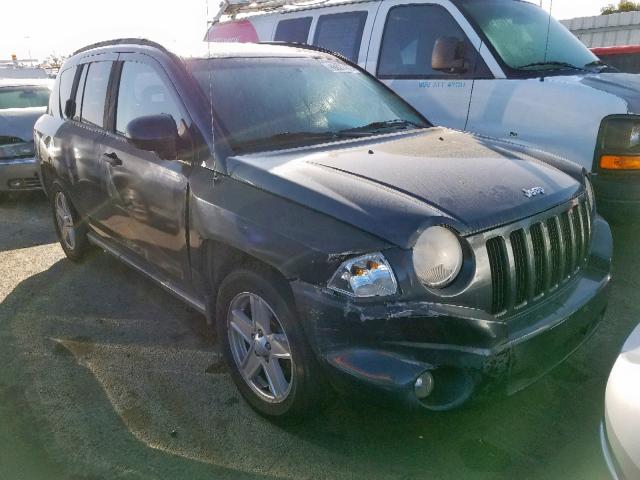 1J8FT47077D256016 - 2007 JEEP COMPASS GRAY photo 1