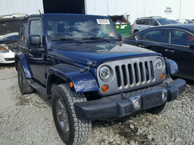 1C4GJWAG7CL289651 - 2012 JEEP WRANGLER S BLUE photo 1