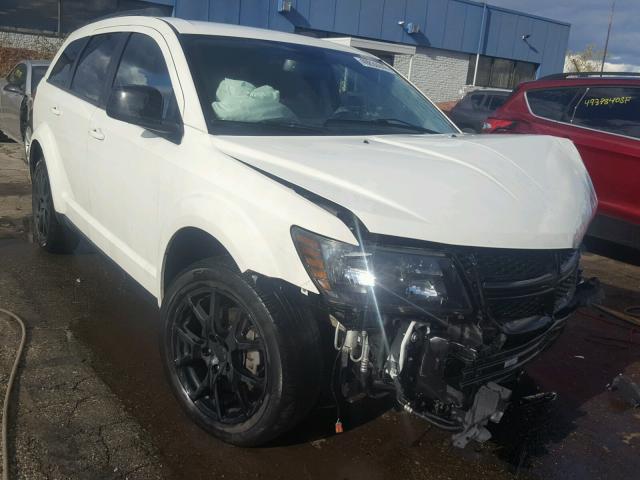 3C4PDDEG0HT596497 - 2017 DODGE JOURNEY GT WHITE photo 1