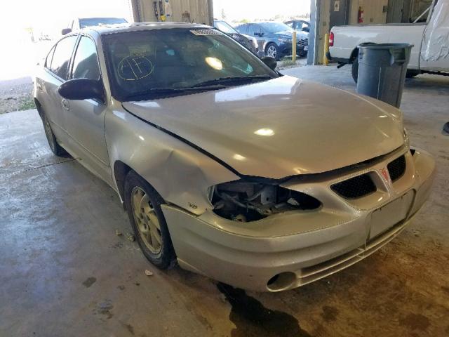 1G2NG52E03M609842 - 2003 PONTIAC GRAND AM S SILVER photo 1