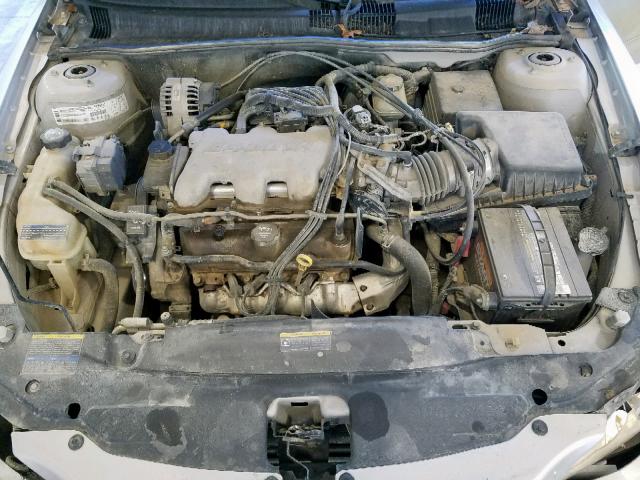 1G2NG52E03M609842 - 2003 PONTIAC GRAND AM S SILVER photo 7