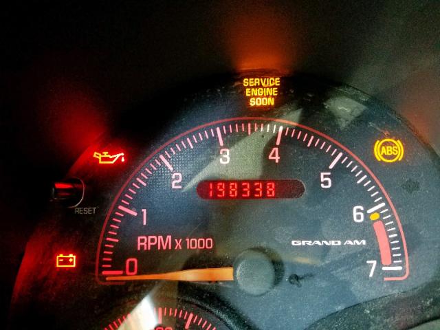 1G2NG52E03M609842 - 2003 PONTIAC GRAND AM S SILVER photo 8