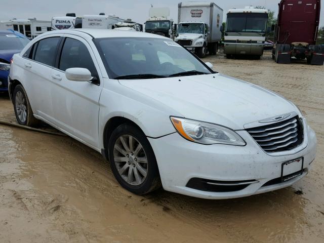 1C3CCBBG3EN114552 - 2014 CHRYSLER 200 TOURIN WHITE photo 1