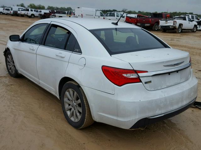 1C3CCBBG3EN114552 - 2014 CHRYSLER 200 TOURIN WHITE photo 3