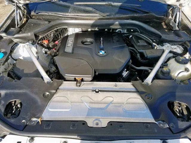 5UXTR9C59JLC73888 - 2018 BMW X3 XDRIVE3 WHITE photo 7
