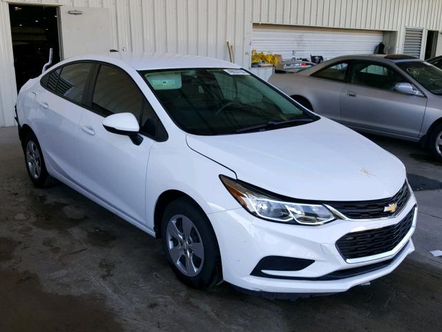 1G1BC5SM9H7111784 - 2017 CHEVROLET CRUZE LS WHITE photo 1