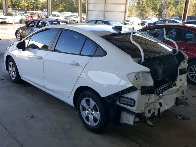 1G1BC5SM9H7111784 - 2017 CHEVROLET CRUZE LS WHITE photo 3