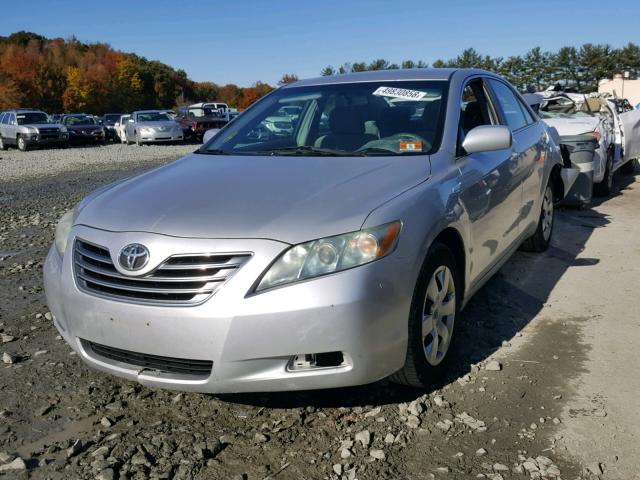 4T1BB46K79U075072 - 2009 TOYOTA CAMRY HYBR SILVER photo 2