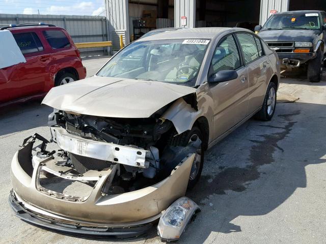 1G8AJ55F96Z150022 - 2006 SATURN ION LEVEL GOLD photo 2