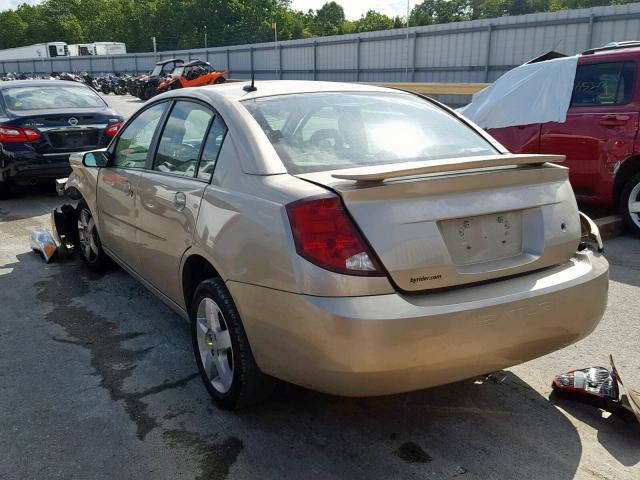 1G8AJ55F96Z150022 - 2006 SATURN ION LEVEL GOLD photo 3