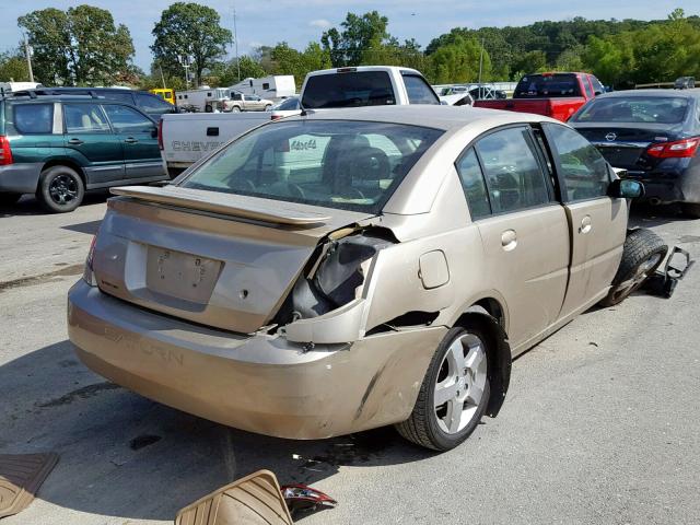 1G8AJ55F96Z150022 - 2006 SATURN ION LEVEL GOLD photo 4