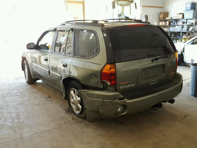 1GKDT13S332310846 - 2003 GMC ENVOY GREEN photo 3