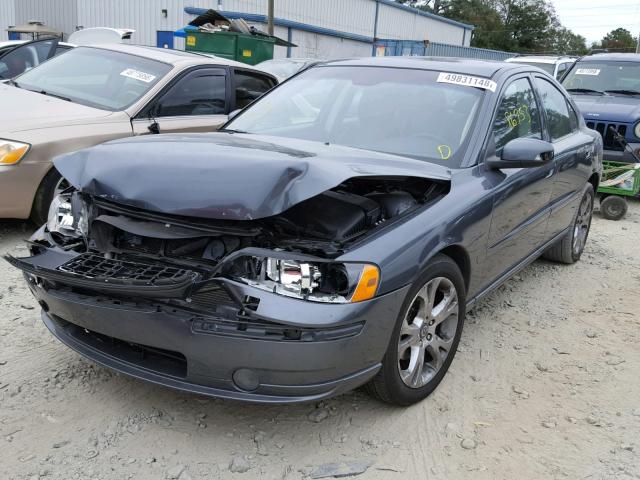 YV1RS592292738378 - 2009 VOLVO S60 2.5T GRAY photo 2