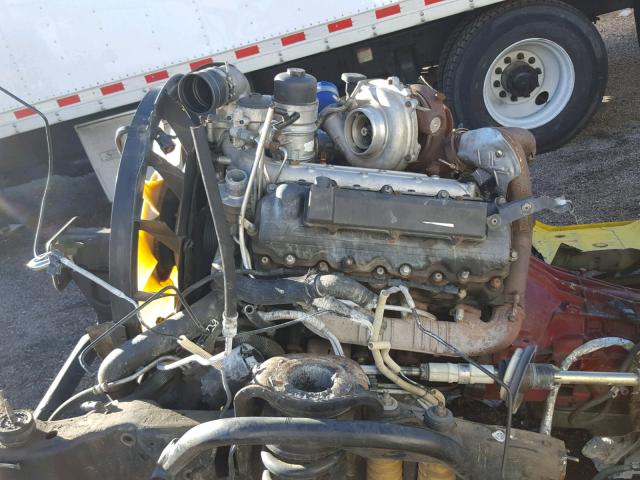 1FTWWX1P55EB17623 - 2005 FORD F350 SRW S YELLOW photo 7