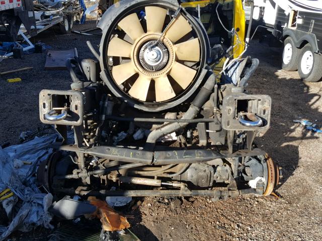 1FTWWX1P55EB17623 - 2005 FORD F350 SRW S YELLOW photo 8