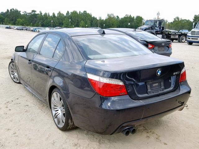 WBANW535X9CT55324 - 2009 BMW 550 I BLACK photo 3