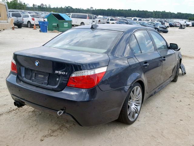 WBANW535X9CT55324 - 2009 BMW 550 I BLACK photo 4