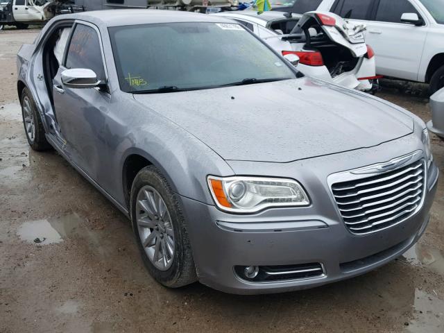 2C3CCAET8DH650407 - 2013 CHRYSLER 300C SILVER photo 1