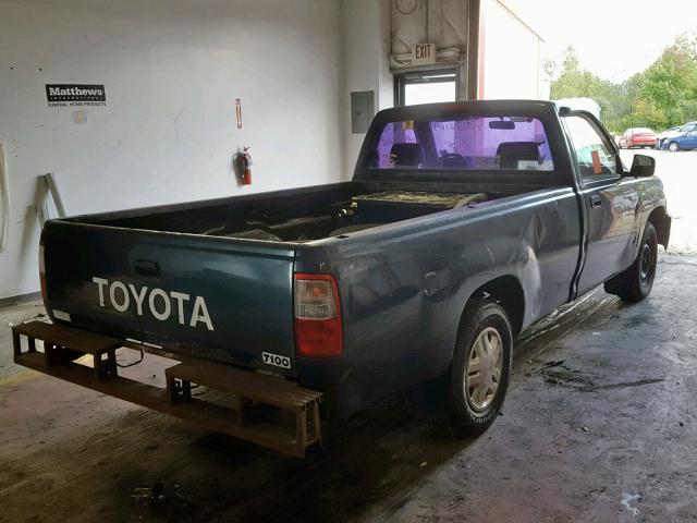 JT4JM11D9T0017433 - 1996 TOYOTA T100 BLUE photo 4