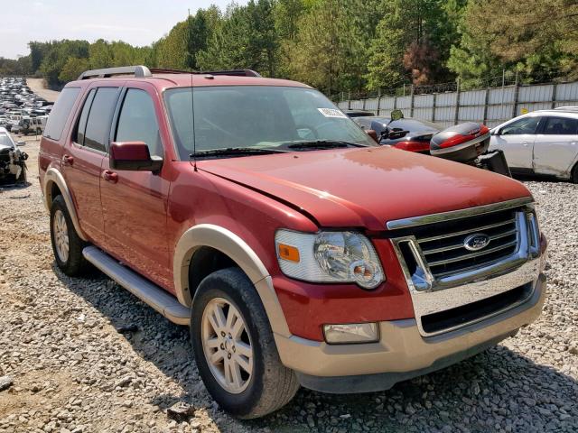 1FMEU6EE9AUA38799 - 2010 FORD EXPLORER E RED photo 1