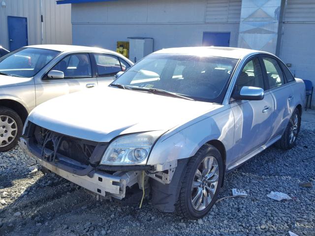 1MEHM42W98G625272 - 2008 MERCURY SABLE PREM SILVER photo 2