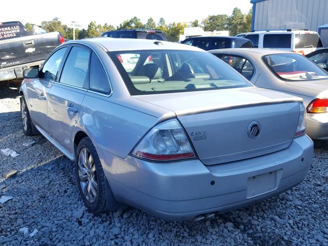 1MEHM42W98G625272 - 2008 MERCURY SABLE PREM SILVER photo 3