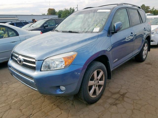 JTMBD31V485146232 - 2008 TOYOTA RAV4 LIMIT BLUE photo 2