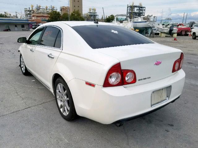 1G1ZE5E77AF107839 - 2010 CHEVROLET MALIBU LTZ თეთრი ფოტო 3